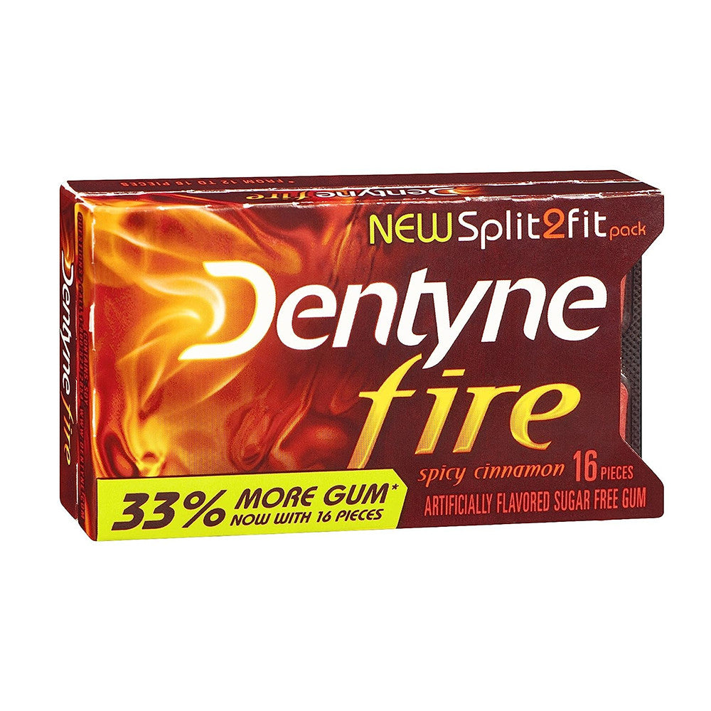 Dentyne Sugar Free Fire Spicy Cinnamon Gum, 16 Ct